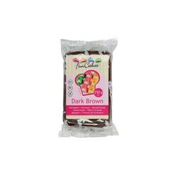 Brown marzipan Dark Brown 250 g