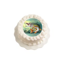 Jedlý papír pro rybáře - pořádný úlovek Štika 20 cm