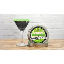 Zelený cukr na okraje koktejlů - Green Cocktail Rimming Sugar - 113 g