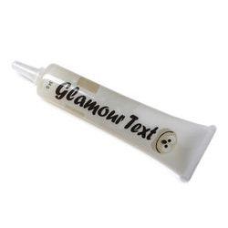 Glamour Text Gel Paint - Transparent Glitter