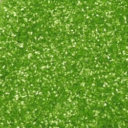 Prachová barva Glitter Green Apple (zelená)