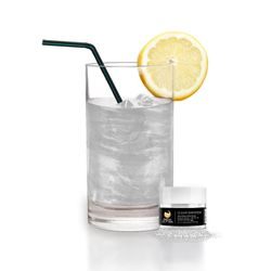 Ehető csillámpor italokhoz - átlátszó - Clear Shimmer Brew Glitter® - 4 g