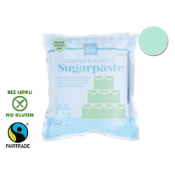 Rolled fondant light green-blue Frosted Leaf 250g