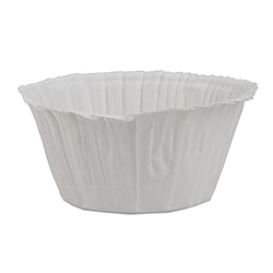 Pečící košíčky na muffiny samonosné - bílé 50 ks