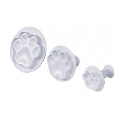Paw Plunger Cutters Set of 3