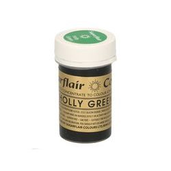 Green gel paste colour SGF Holly Green