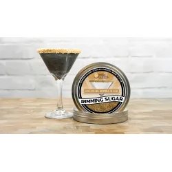 Aranycukor koktélperemhez - Gold Pearl Cocktail Rimming Sugar - 113 g