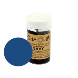 Modrá gelová barva Navy 25 g (námořnická modř)