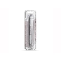 Double-ended colouring edible ink pen Silver Grey