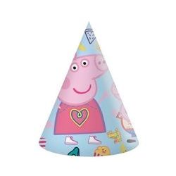 Peppa Pig Paper Party Hats, 6 pcs