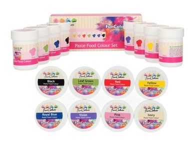 FunCakes FunColours Paste Food Colour Set/8