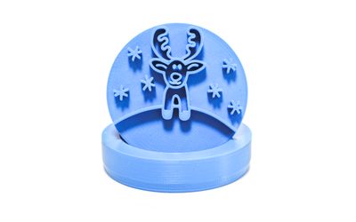 Plastové 3D vykrajovátko Sobík - 5 cm