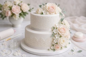 Fondant, gum pasta, modelovací hmota nebo marcipán? Kdy použít kterou hmotu (a v čem se liší)