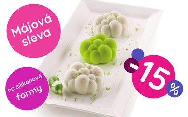 Květen ve znamení forem: Sleva 15 % na všechny silikonové formy