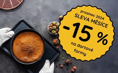 Dejte tomu správnou formu – slevy na dortové formy po celý prosinec!