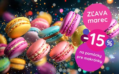 Marec plný sladkých zliav na makrónky!
