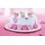 Cake mat 32cm with lace - set of 5