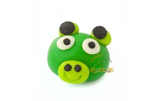 MODELOVANÁ POSTAVIČKA 2 - PRASÁTKO ZELENÉ