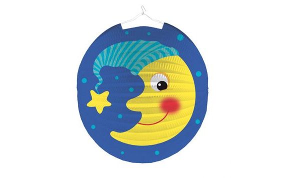 LAMPION MĚSÍC 25CM
