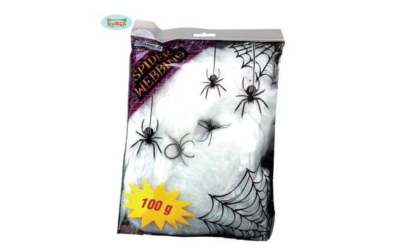 PÓKHÁLÓ FEHÉR 100G - HALLOWEEN