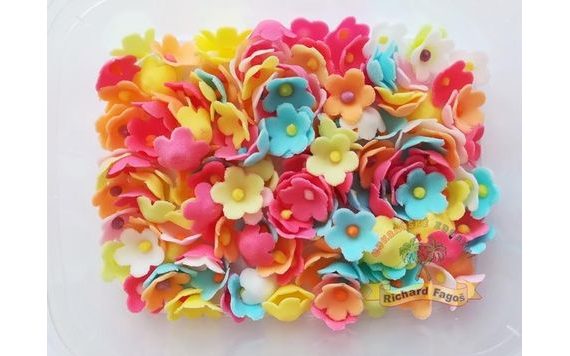 FORMÁZOTT CUKORVIRÁGOK MIX 10 G