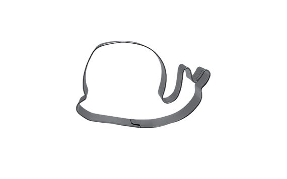 SNAIL COOKIE CUTTER - STAINLESS STEEL 8 CM