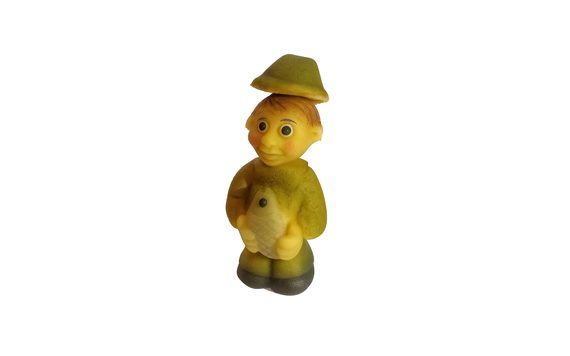 MARZIPAN FIGURINE FISHERMAN