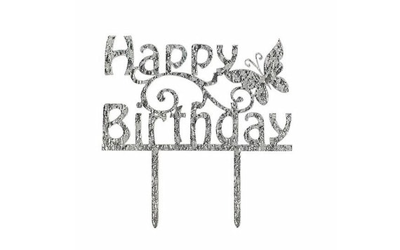 CAKE STAR CAKE TOPPER HAPPY BIRTHDAY