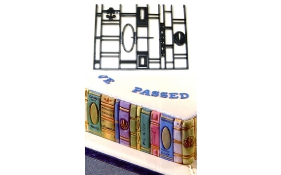 PATCHWORK BOOK ENDS