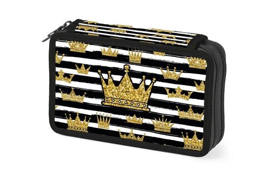 PENCIL CASE 2 FLOORS ROYAL CROWN