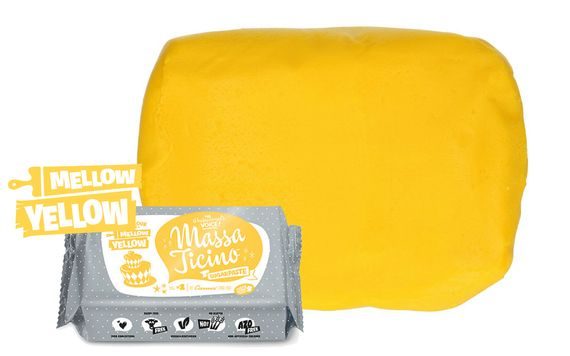 MODELLEZŐ ANYAG MASSA TICCINO MELLOW YELLOW (SÁRGA) 250 G