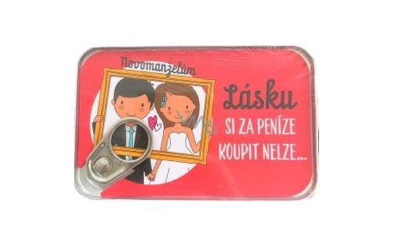 PLECHOVKA NA PENÍZE - NAROZENINY - SVATBA