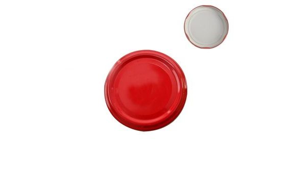 METAL LID 53 RED 10 PCS