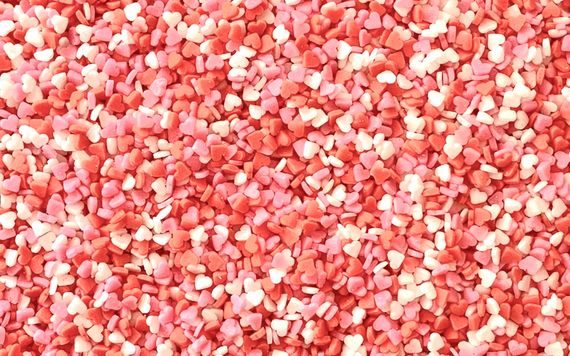 SUGAR HEARTS CAKE SPRINKLES - 50 G