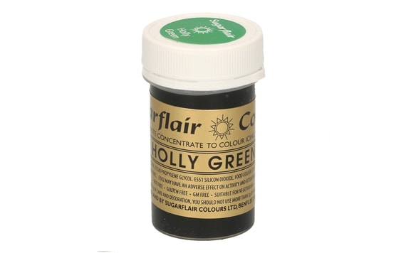 ZELENÁ GELOVÁ BARVA HOLLY GREEN 25 G (ZELENÁ) - EXPIRACE 12/2018