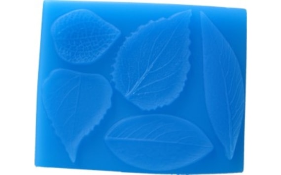 SILICONE IMPRINT MOULD - MIX LEAVES