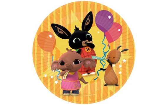 BING BUNNY PAPER PLATES 23 CM, 8 PCS