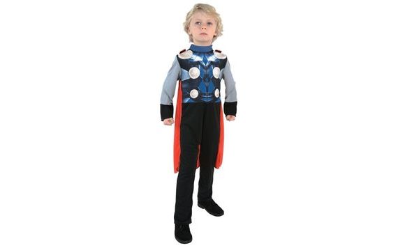 CHILDREN'S COSTUME -THOR - AVENGERS - SIZED 2PCS. M (5-7 YEARS)