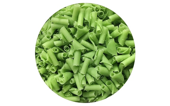 CURLY GREEN APPLE - CHOCOLATE SHAVINGS 500 G