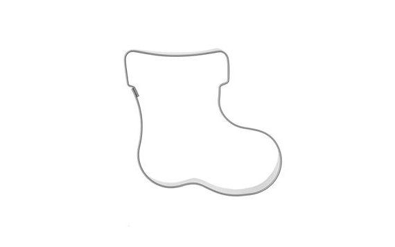 SOCK-SHAPED COOKIE CUTTER