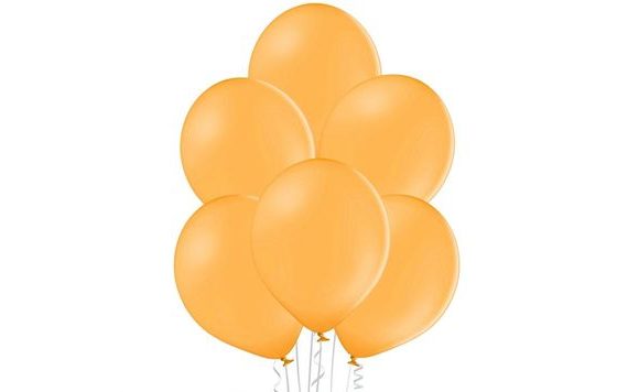BALÓNKY BROSKVOVÉ 015 - 10 KUSOV