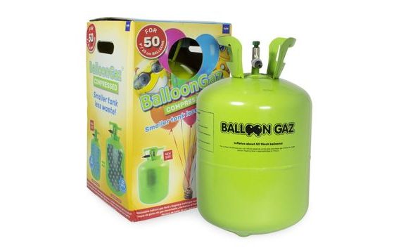 HÉLIUM BALLONNAL ELDOBHATÓ TARTÁLY 420 L (KB. 50 BALLON)