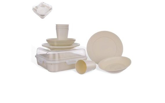 SADA JÍDELNÍ PLAST PIKNIK 13 KS