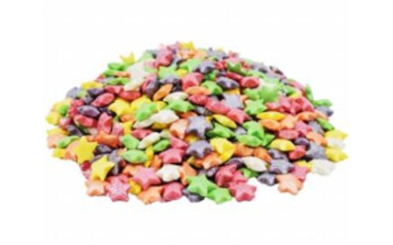CUKROVÉ KONFETY – HVĚZDIČKY 50 G