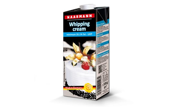 ANIMAL WHIPPED CREAM 35% FAT - NAARMANN'S H-SAHNE - 1000 ML