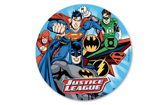 JEDLÝ PAPÍR SUPERMAN, FLASH, A BATMAN 20 CM
