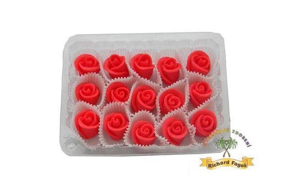 MINI TORTOVÉ RUŽE – ČERVENÉ