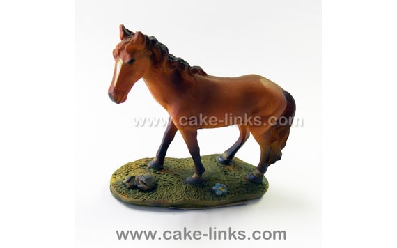 TORTA FIGURA - DARK BROWN HORSE