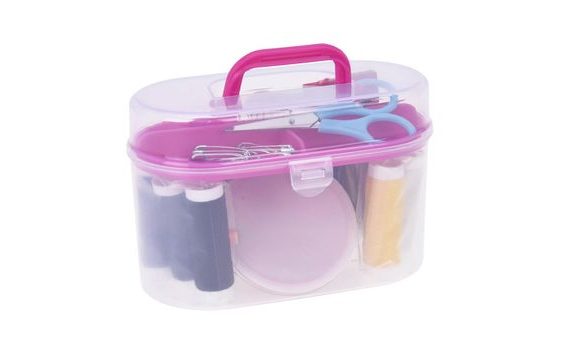 SEWING BOX WITH ACCESSORIES