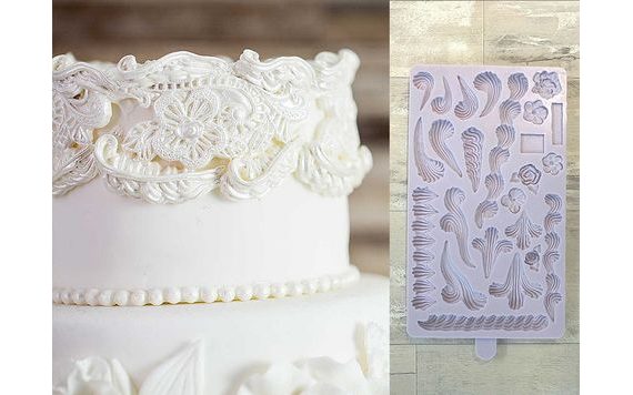 SILIKÓNOVÁ FORMA NA KRÉMOVÉ VZORY - ROYAL ICING ESSENTIALS